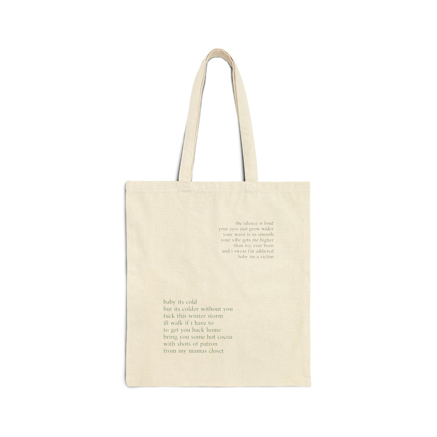 Hot Cocoa Cotton Tote