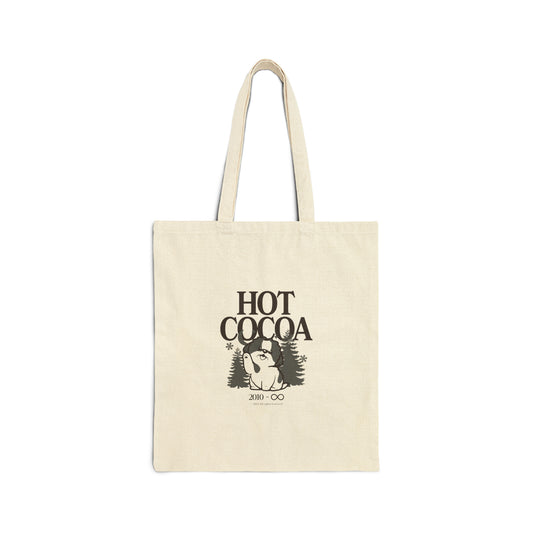 Hot Cocoa Cotton Tote